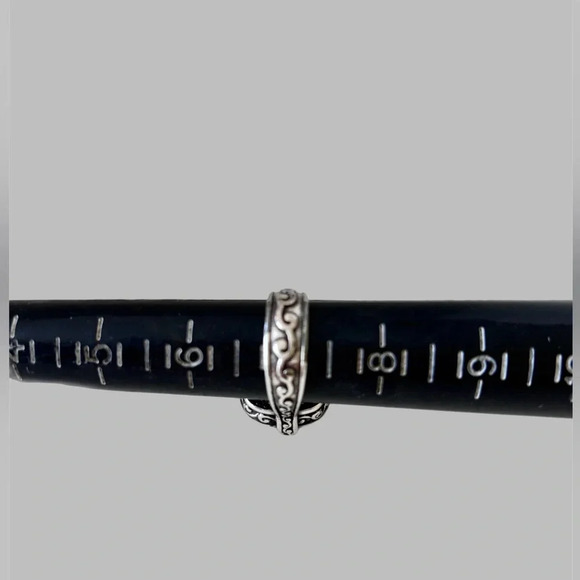 Brighton "VENUS RISING" Swarovski Crystal Solitaire Ring! Size 8 silver plated - Picture 7 of 8